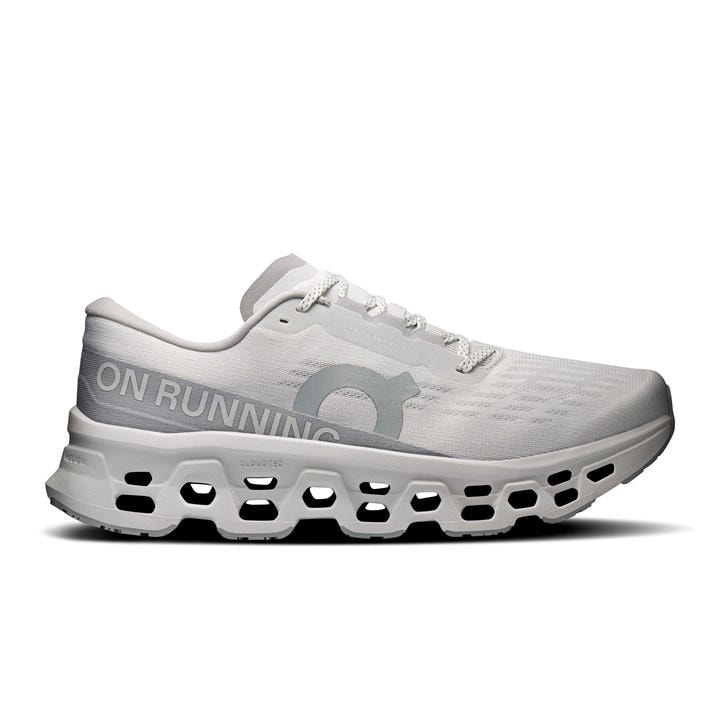 On Men's Grey Cloudmonster 3 Running Shoes in Size 9.5, Sports Direct