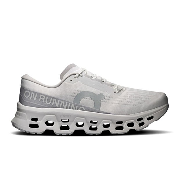 Wolf/Wolf - On - Mens Cloudmonster 3 Running Shoes