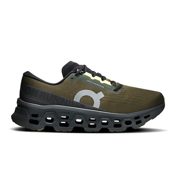 Olive/Eclipse - On - Mens Cloudmonster 3 Running Shoes