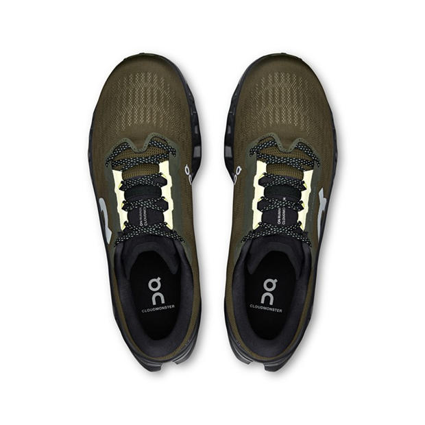 Olive/Eclipse - On - Mens Cloudmonster 3 Running Shoes