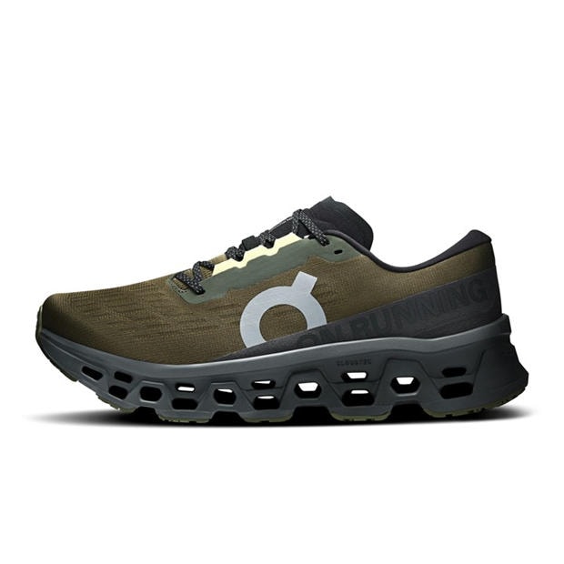 Olive/Eclipse - On - Mens Cloudmonster 3 Running Shoes