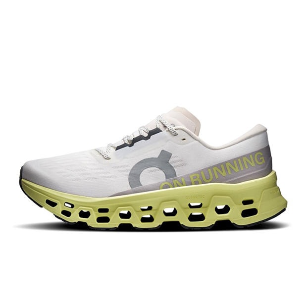 Ivory/Limelight - On - Mens Cloudmonster 3 Running Shoes