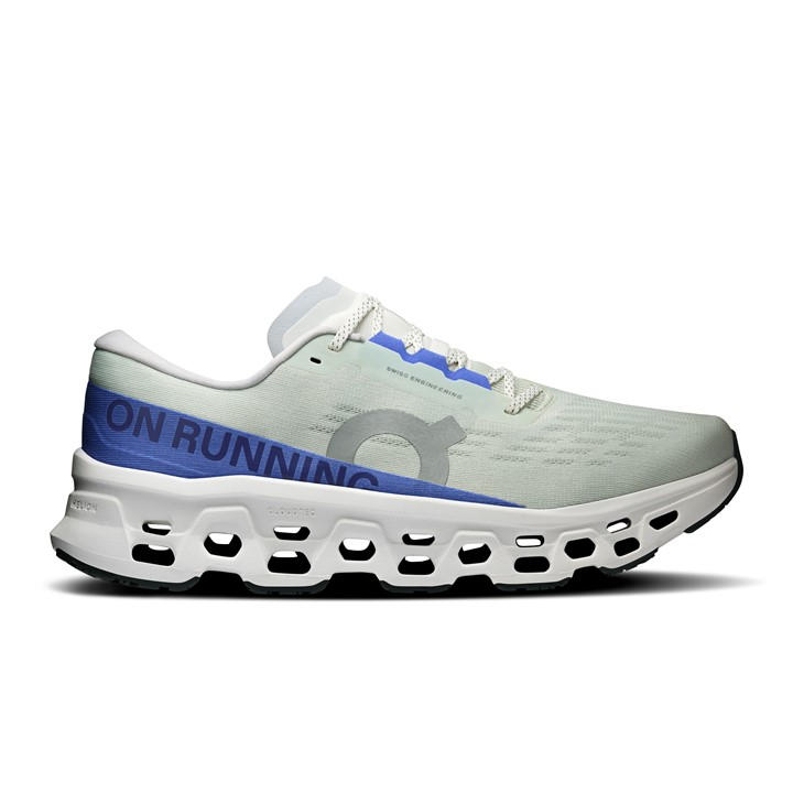 On Men's White Cloudmonster 3 Running Shoes in Size 8, Sports Direct