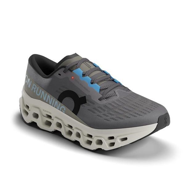 Rock/Silver - On - Mens Cloudmonster 3 Running Shoes