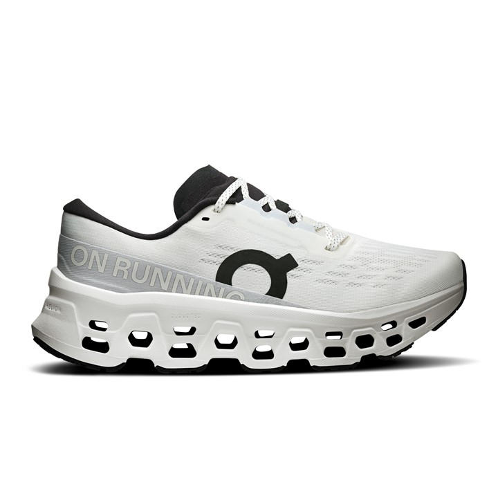 On Women's White Cloudmonster 3 Running Shoes in Size 6, Sports Direct