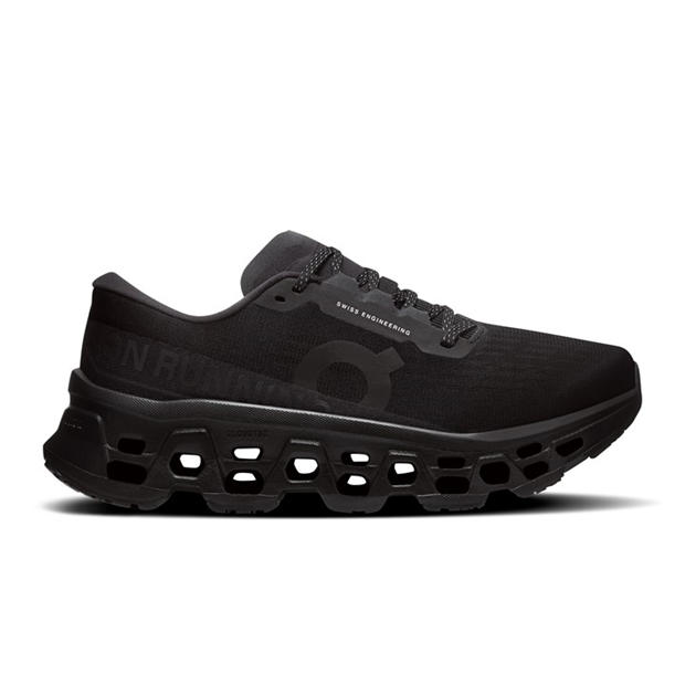 Black/Black - On - Womens Cloudmonster 3 Running Shoes