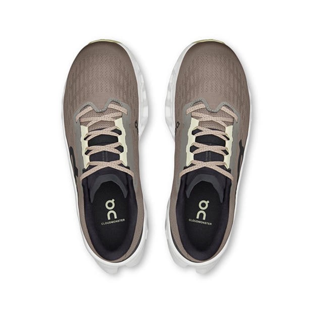 Cinder/Ivory - On - Womens Cloudmonster 3 Running Shoes