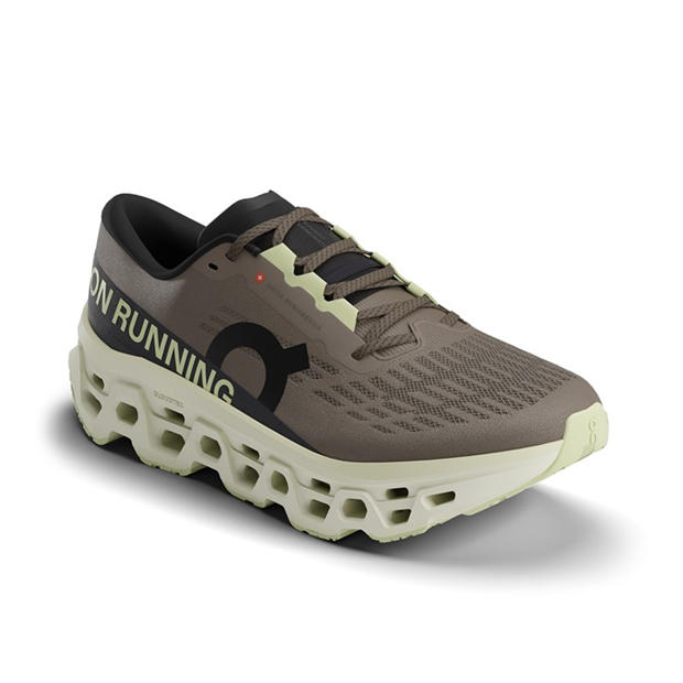 Cinder/Ivory - On - Womens Cloudmonster 3 Running Shoes
