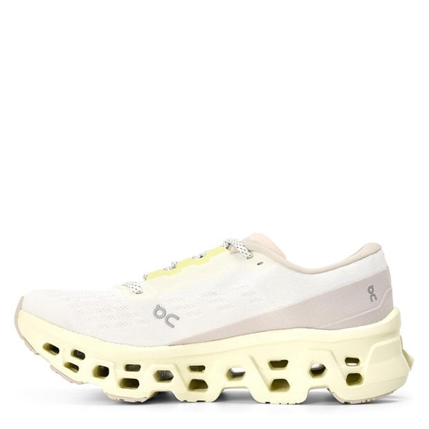 Ivory/Seedling - On - Womens Cloudmonster 3 Running Shoes