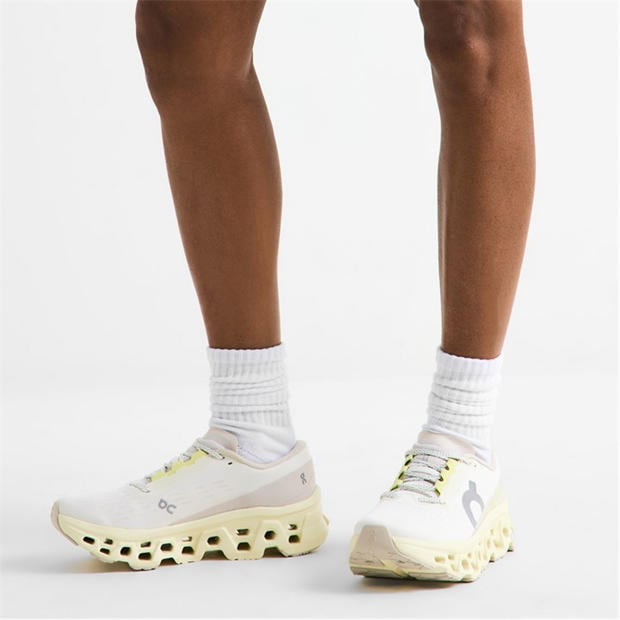Ivory/Seedling - On - Womens Cloudmonster 3 Running Shoes