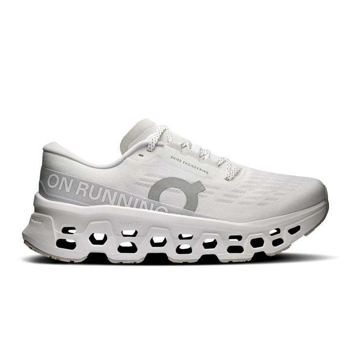 On Women's White Cloudmonster 3 Running Shoes in Size 6, Sports Direct