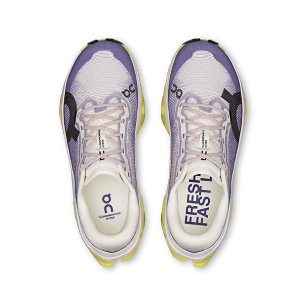 Ivory/Limelight - On - On Cloudmonster3 Hyper Running Shoes