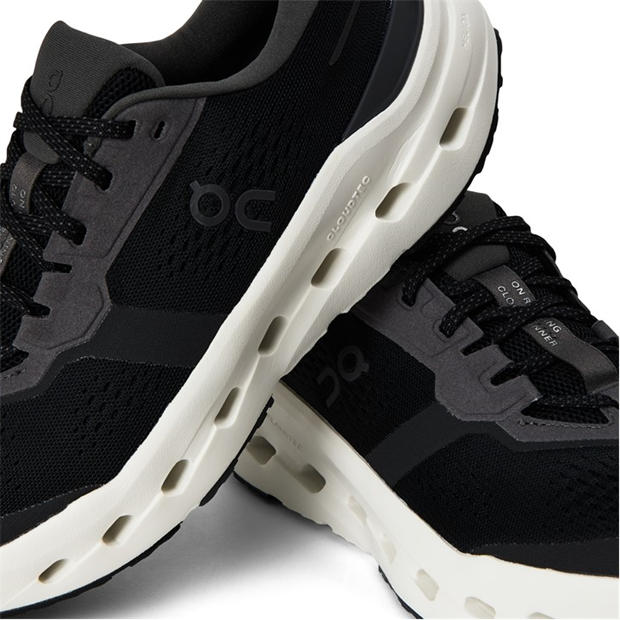 Black/Ivory - On - Womens Cloudrunner 3 Road Running Shoes