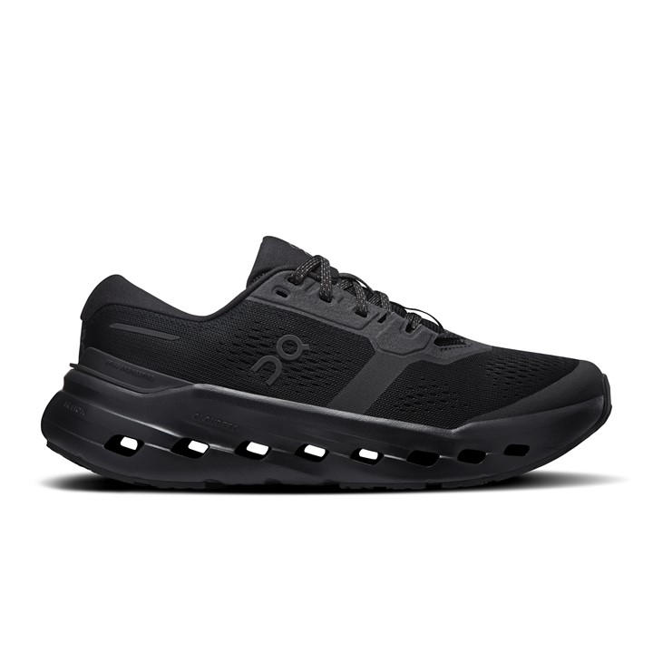 On Men's Black Cloudrunner 3 Road Running Shoes in Size 11, Sports Direct