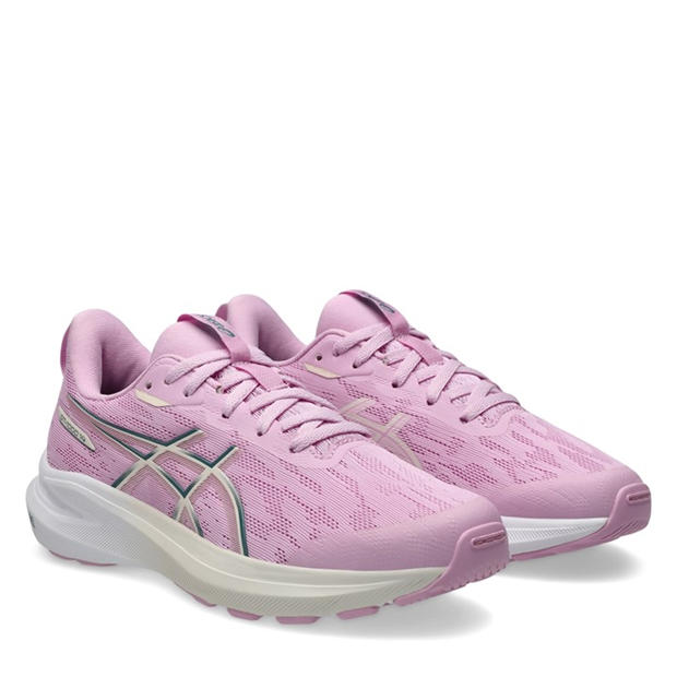 Hazy Lilac/Rose - Asics - ASICS GT-1000 14 Kids Road Running Shoes