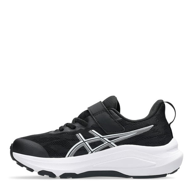 Black/Steel Gry - Asics - Gt-1000 14 Ps Road Running Shoes Unisex Kids
