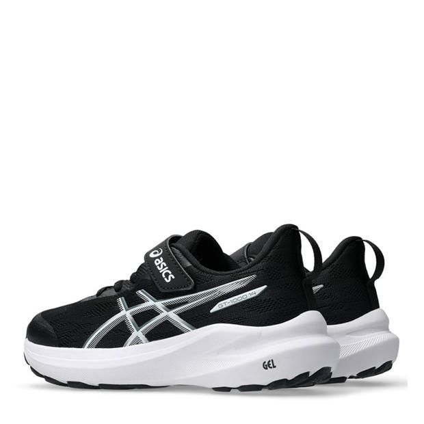 Black/Steel Gry - Asics - Gt-1000 14 Ps Road Running Shoes Unisex Kids