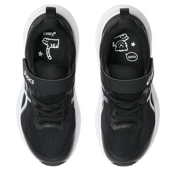 Black/Steel Gry - Asics - Gt-1000 14 Ps Road Running Shoes Unisex Kids