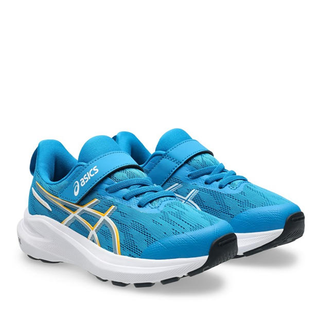 Aegean Blu/Yama - Asics - Gt-1000 14 Ps Road Running Shoes Unisex Kids
