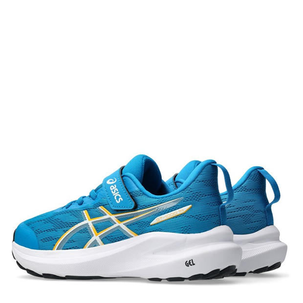 Aegean Blu/Yama - Asics - Gt-1000 14 Ps Road Running Shoes Unisex Kids
