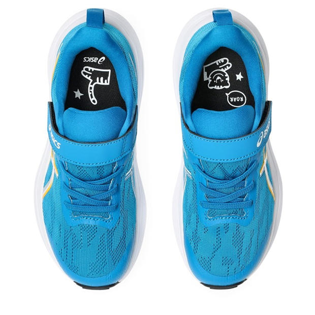 Aegean Blu/Yama - Asics - Gt-1000 14 Ps Road Running Shoes Unisex Kids