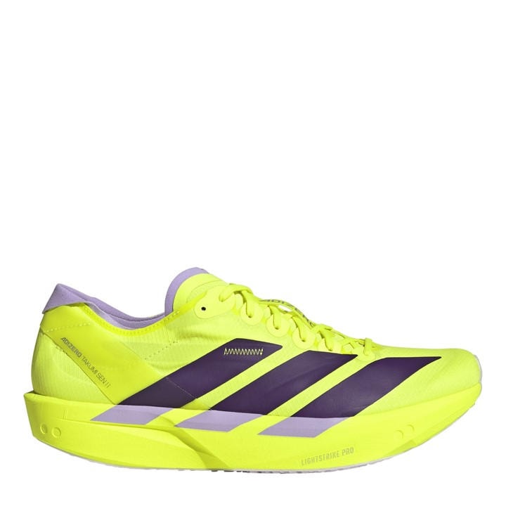 Adidas Men's Yellow Adizero Takumi Sen Fast Running Shoes in Size 7, Sports Direct