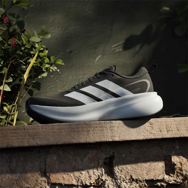 Black/White - adidas - Supernova Glide Mens Running Shoes