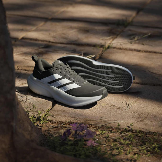 Black/White - adidas - Supernova Glide Mens Running Shoes