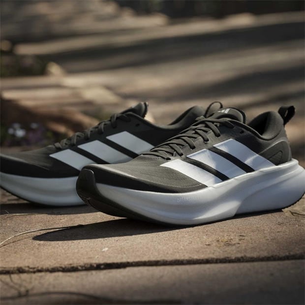 Black/White - adidas - Supernova Glide Mens Running Shoes