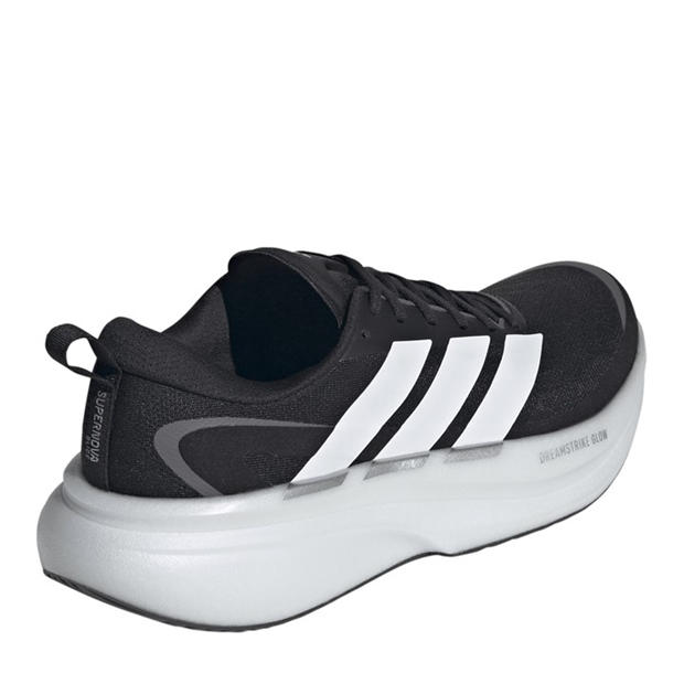 Black/White - adidas - Supernova Glide Mens Running Shoes