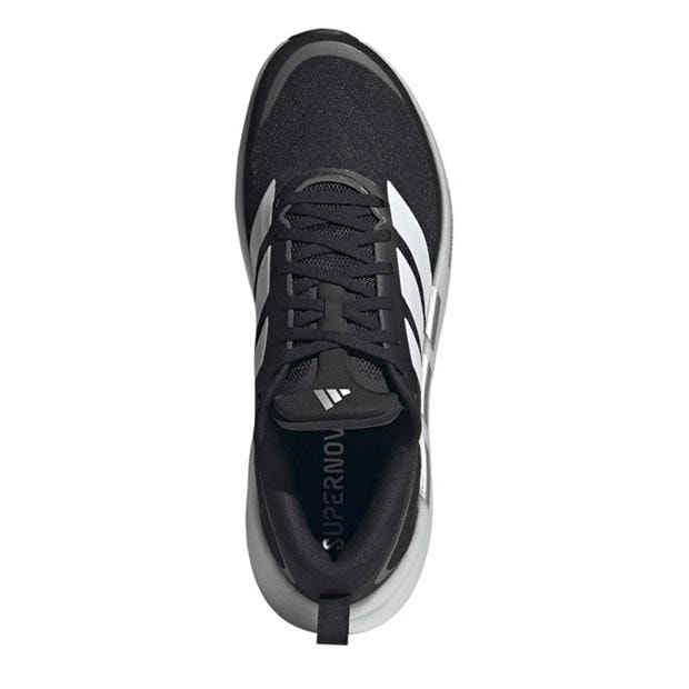 Black/White - adidas - Supernova Glide Mens Running Shoes