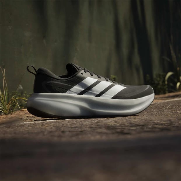 Black/White - adidas - Supernova Glide Mens Running Shoes