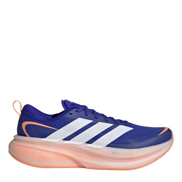Blue/Orange - adidas - Supernova Glide Mens Running Shoes
