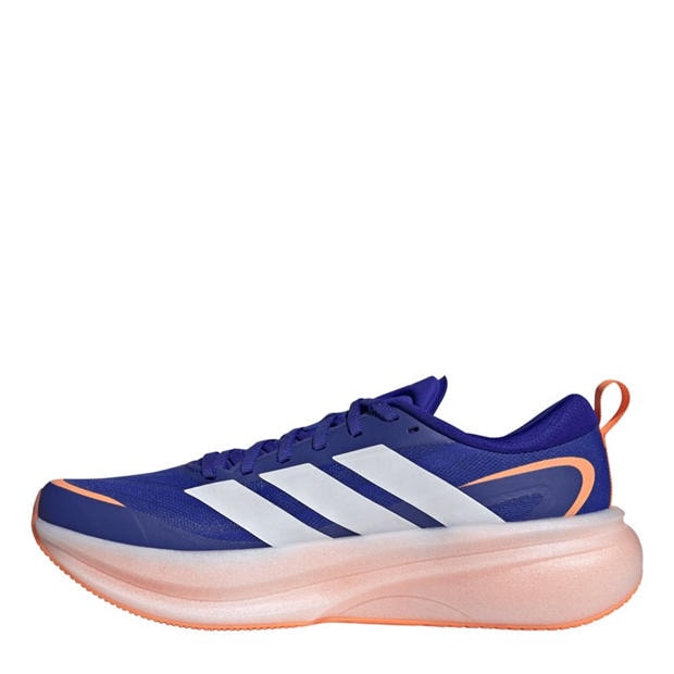 Blue/Orange - adidas - Supernova Glide Mens Running Shoes