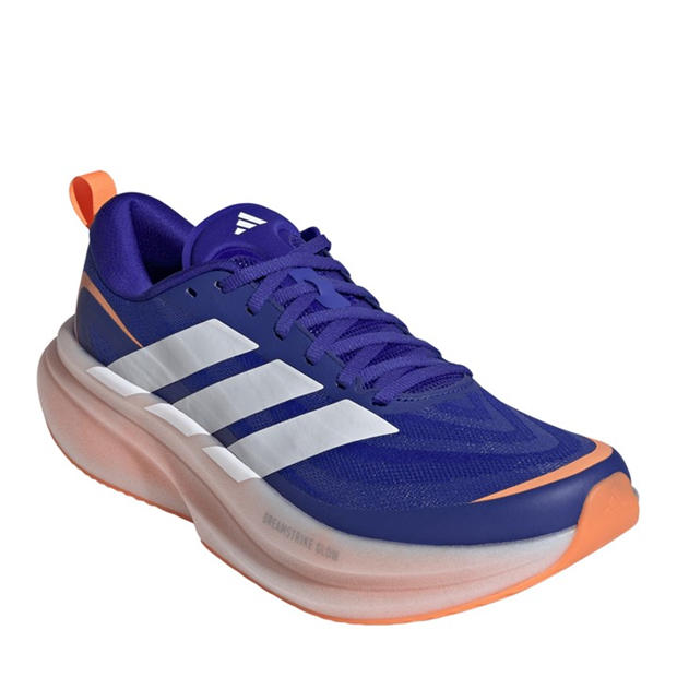 Blue/Orange - adidas - Supernova Glide Mens Running Shoes