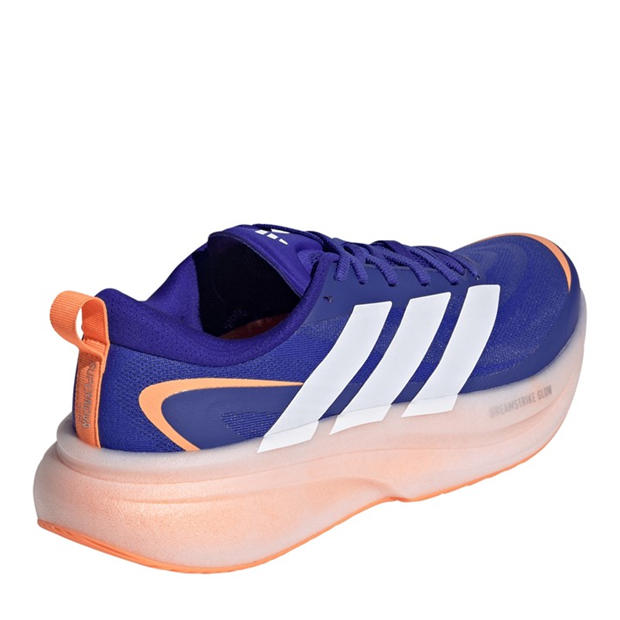 Blue/Orange - adidas - Supernova Glide Mens Running Shoes