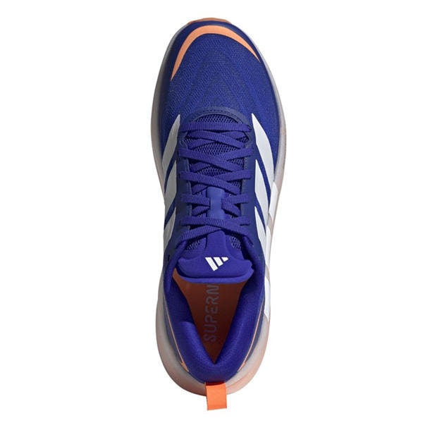 Blue/Orange - adidas - Supernova Glide Mens Running Shoes