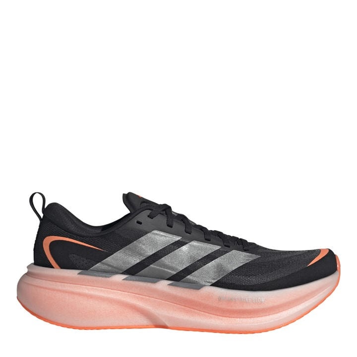 Adidas Men's Black Supernova Glide Running Shoes in Size 12, Sports Direct