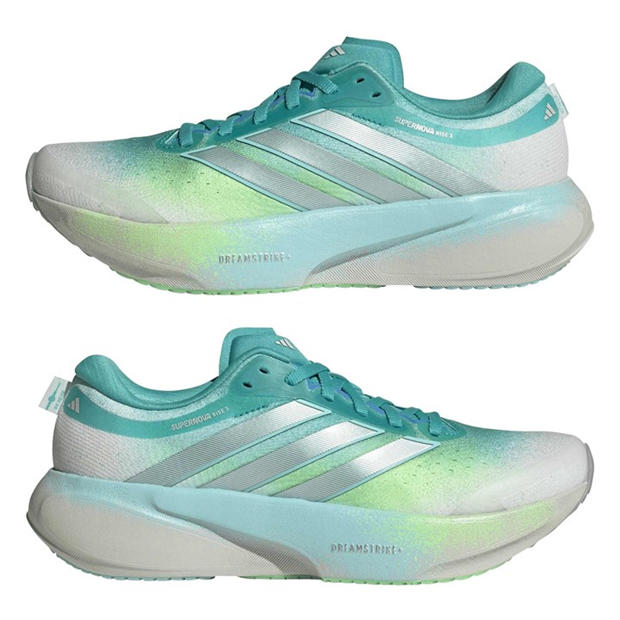 Grey/Aqua - adidas - Supernova Rise 3 Womens