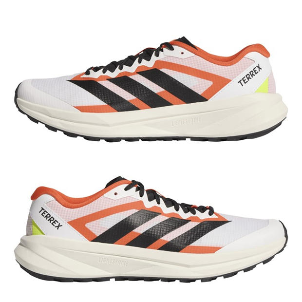White/Red - adidas - Men's Off-Road Trail Running Shoes