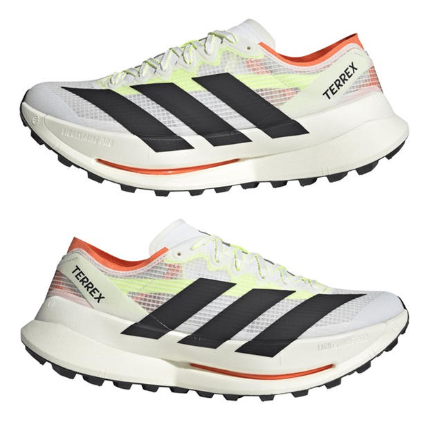 White/Black - adidas - Mens adidas Terrex Agravic Speed 2 Trail Running Shoes