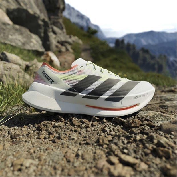 White/Black - adidas - Mens adidas Terrex Agravic Speed 2 Trail Running Shoes
