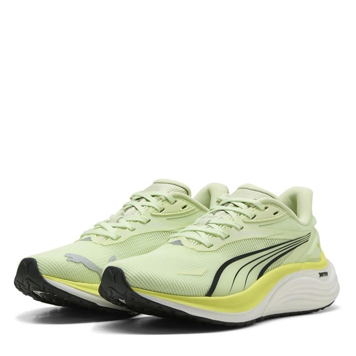 Puma  Kids Green Electrify Nitro 4 Running Shoe Jn62 in Size 5, Sports Direct