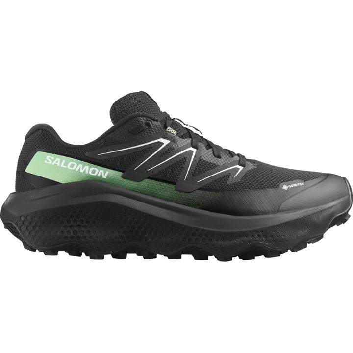Salomon Men's Black Shoes Ultra Flow 2 Gtx /Black/Patin Trail Running in Size 10, Sports Direct