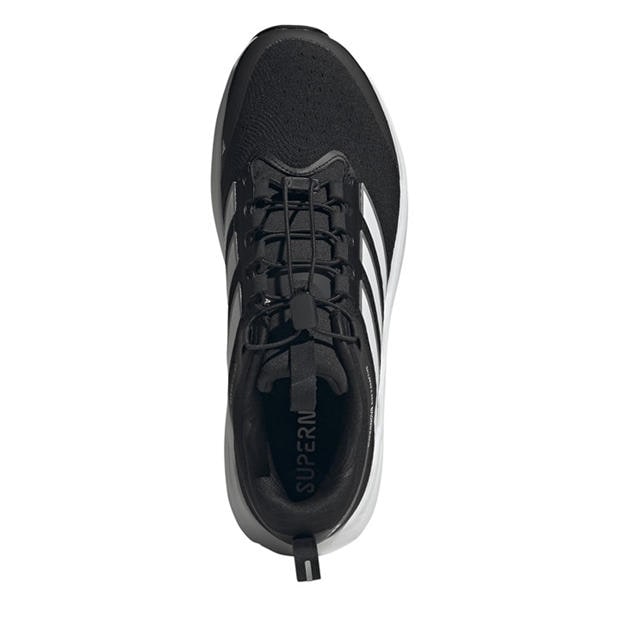 Black/Wht/Crbn - adidas - Adidas Supernova Rise 3 Adaptive Running Shoes Mens