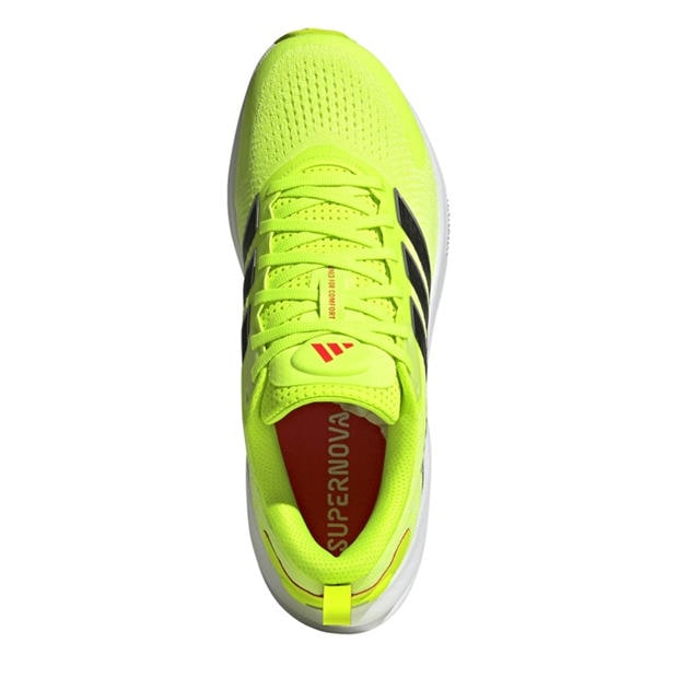 Lemon/Black/Red - adidas - Supernova Ease 2 Mens Running Shoes