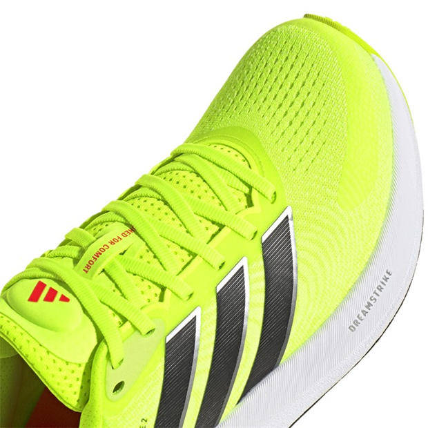 Lemon/Black/Red - adidas - Supernova Ease 2 Mens Running Shoes