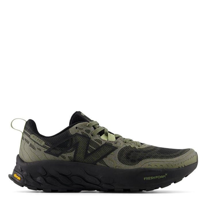 New Balance Men's Green Hierro V8 Trail Running Shoes in Size 5.5, Sports Direct