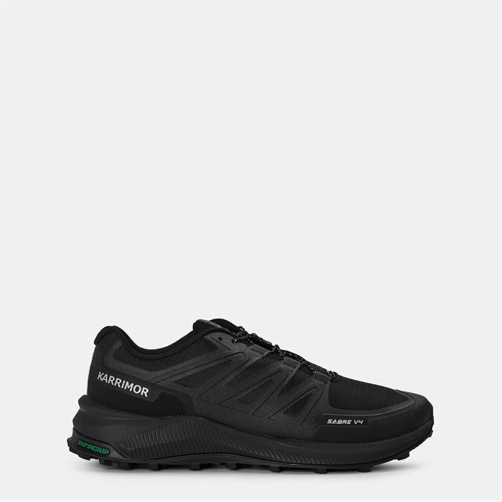 Karrimor Men's Black Sabre V4 Trail Running Shoes in Size 9, Sports Direct