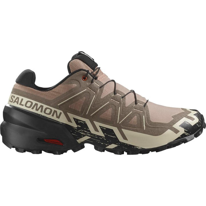 Salomon Men's Brown Speedcross 6 Trail Running Shoes in Size 7, Sports Direct